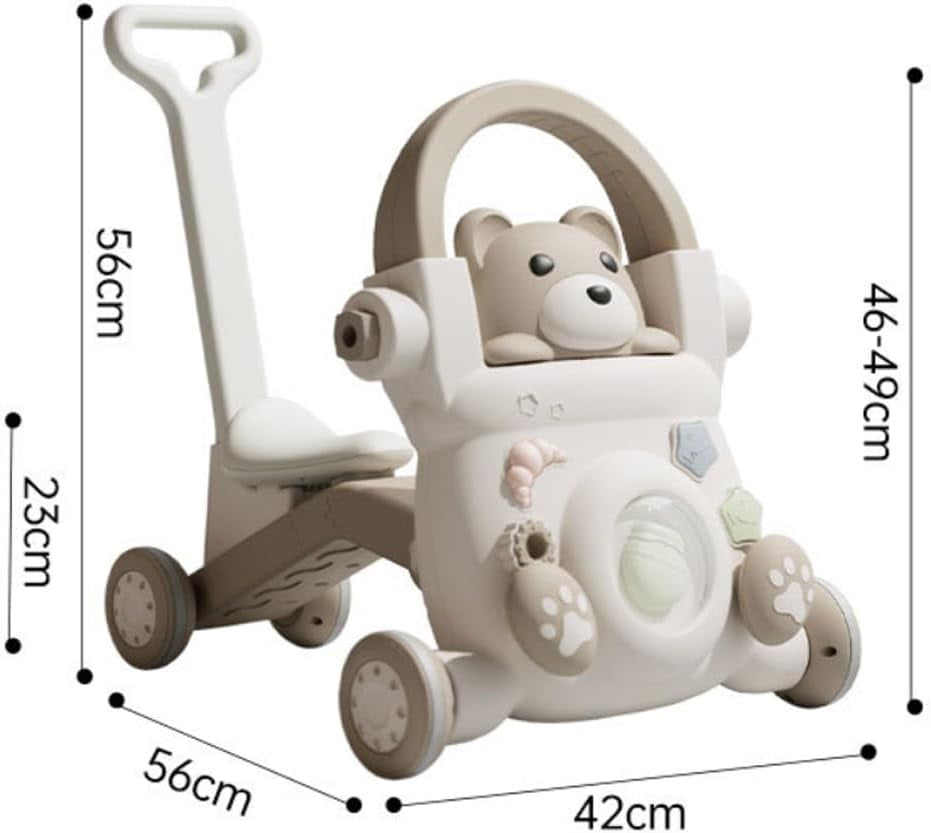 BABY FOLDABLE 3-IN-1 MULTIFUNCTIONAL WALKING WALKER