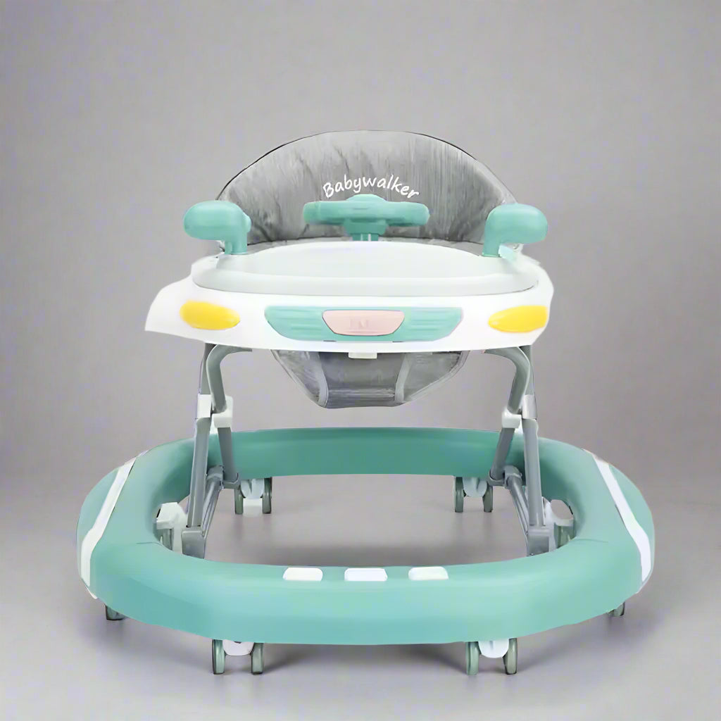 4 in 1 Height Adjustable Musical Baby Walker