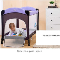 Thumbnail for Cool Baby - Play Pen And Crib With Toys And Changing Sheet - Kd-970