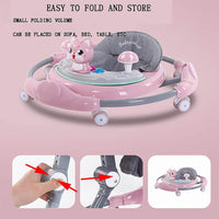 Thumbnail for Foldable Baby Walker With Music Light