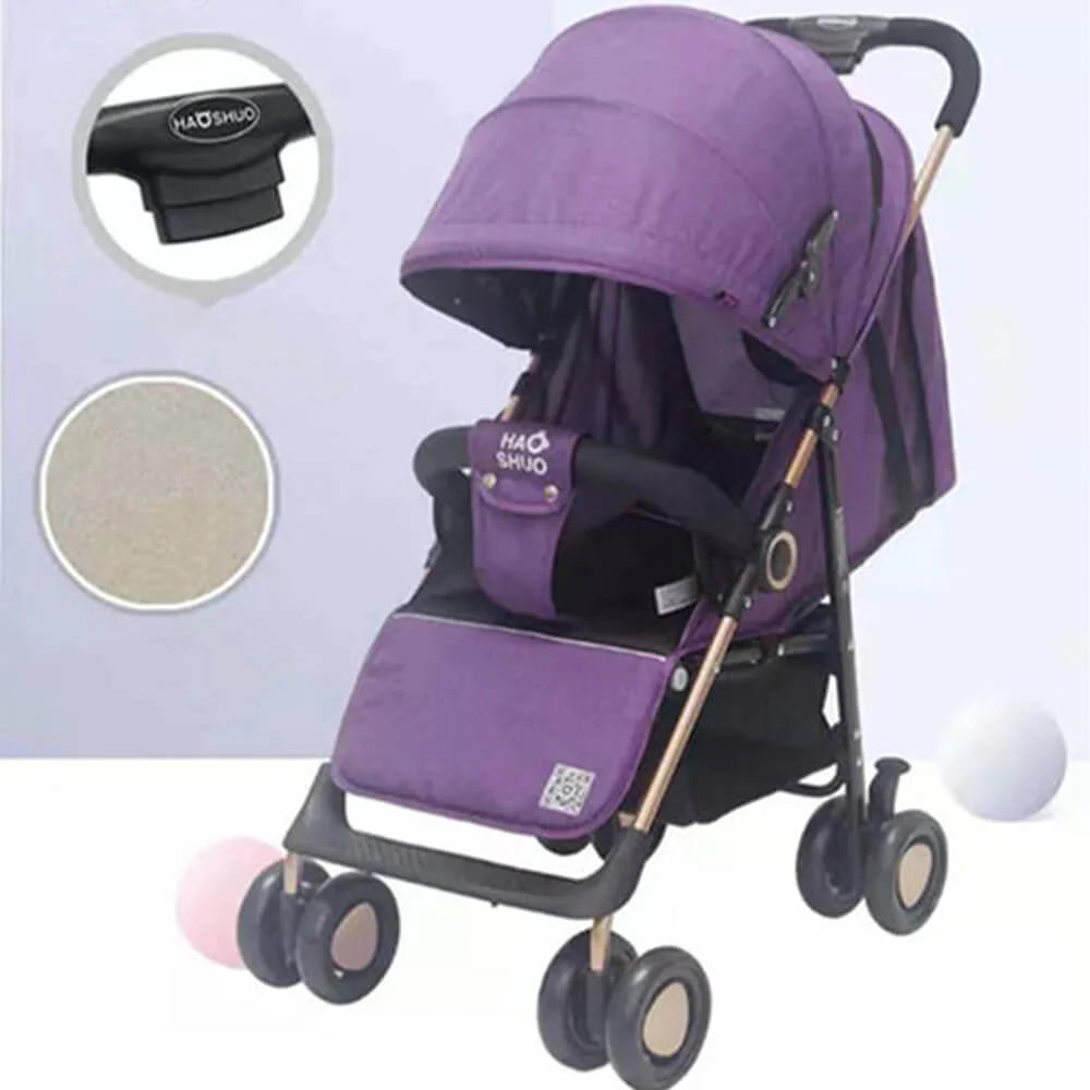 Haoshuo Compact Foldable Baby Stroller