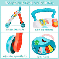 Thumbnail for FIRST STEPS BABY MUSIC ACTIVITY WALKER WITH PIANO MUSIC