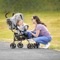 Thumbnail for BABY STROLLER WITH CANOPY FOR SUN PROTECTION