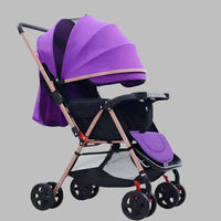 Thumbnail for BABY FRIENDLY STROLLER WITH UMBRELLA CANOPY