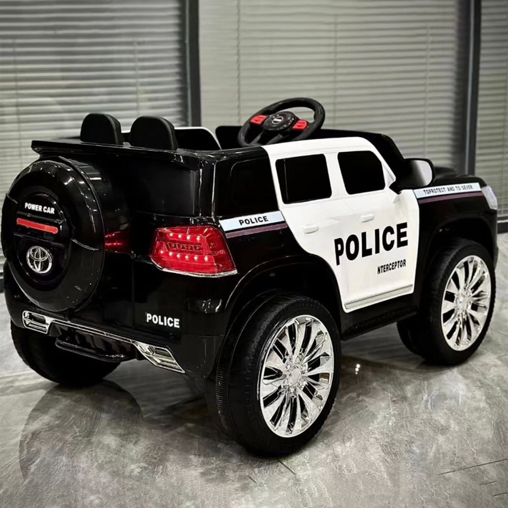 Police Toyota Kids Ride On Jeep With Light & Sound