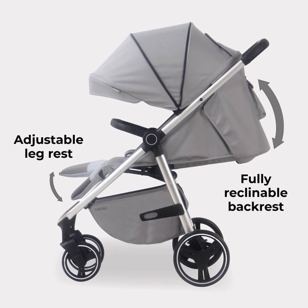 LIGHT-WEIGHT FOLDABLE BABY STROLLER