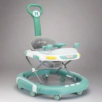 Thumbnail for 4 in 1 Height Adjustable Musical Baby Walker