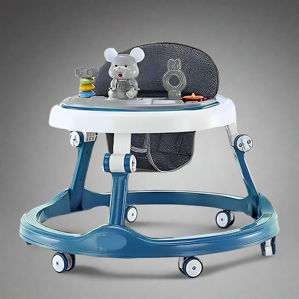 Fully Fiber Round Shape Foldable Baby Walker