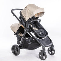 Thumbnail for PREMIUM BABY 1+1 DOUBLE COMPACT STROLLER