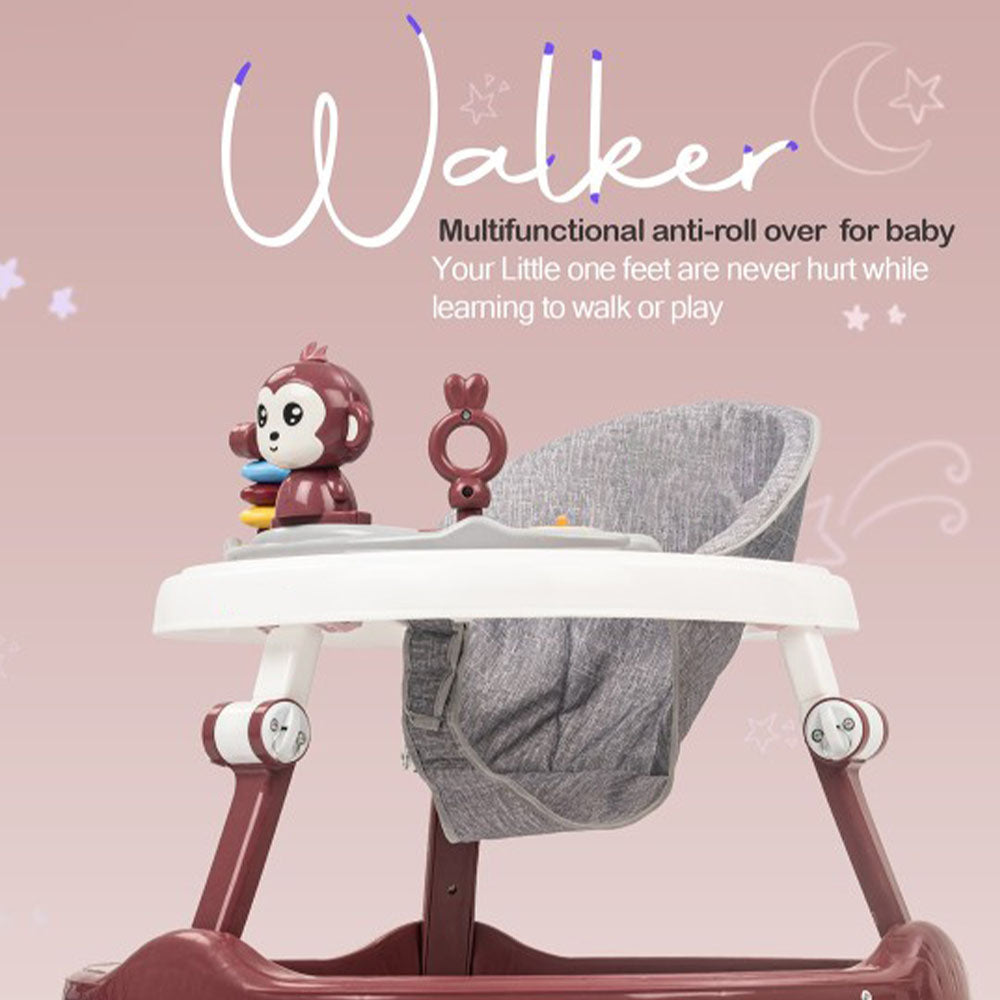 Adjustable Lightweight Baby Walker With Rattle