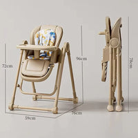 Thumbnail for Multifunctional Baby High Feeding Chair With Swing Function