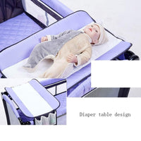 Thumbnail for Cool Baby - Play Pen And Crib With Toys And Changing Sheet - Kd-970