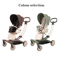 Thumbnail for Baobaohao 3 in 1 Luxury Baby Stroller