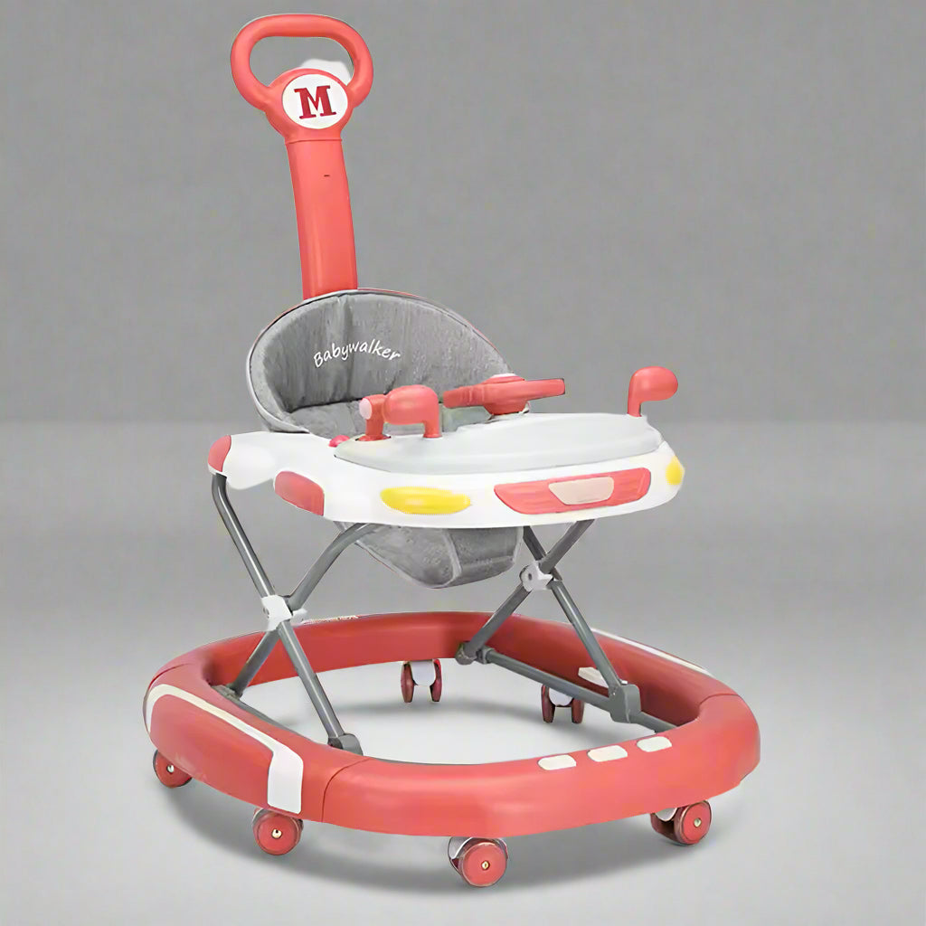 4 in 1 Height Adjustable Musical Baby Walker