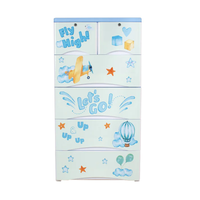 Thumbnail for Kids  & Babies  Storage Home Box- 5 Drawers - Fly