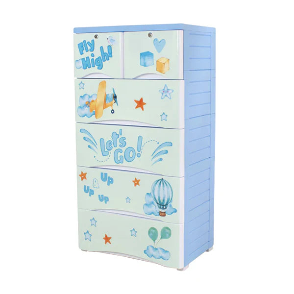 Kids  & Babies  Storage Home Box- 5 Drawers - Fly