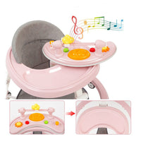 Thumbnail for Baby Walker Lightweight Folding Seat Adjustable With Musical Toys