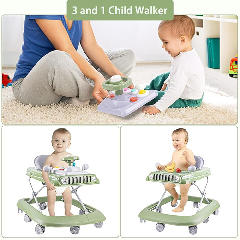 Multi-functional Car Style Baby Activity Walker