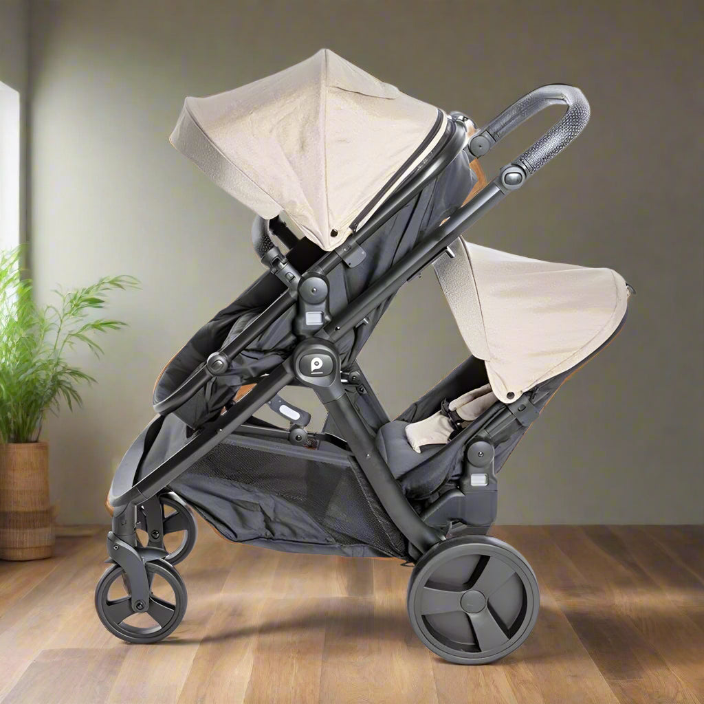 Premium Baby 1+1 Double Compact Stroller