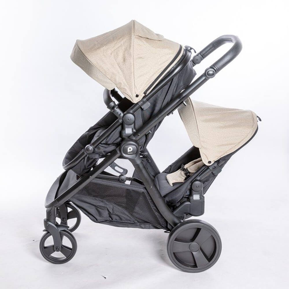 PREMIUM BABY 1+1 DOUBLE COMPACT STROLLER