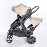 Thumbnail for PREMIUM BABY 1+1 DOUBLE COMPACT STROLLER