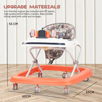 Thumbnail for 3 in 1 Height Adjustable Baby Walker