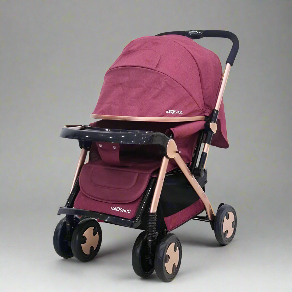 Haoshuo Luxury Foldable Baby Stroller