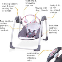 Thumbnail for Mastela Delux - Portable Baby Electric Swing