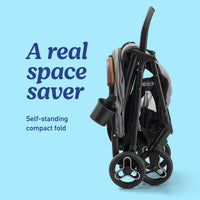 Thumbnail for LIGHT WEIGHT PREMIUM BABY STROLLER WITH SOFT SEAT