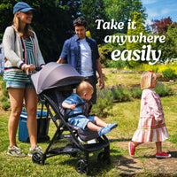 Thumbnail for LIGHT WEIGHT PREMIUM BABY STROLLER WITH SOFT SEAT