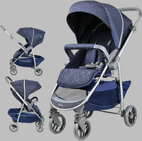 Thumbnail for FOLDABLE BABY STROLLER WITH POP OUT SUN VISOR FOR TRAVEL