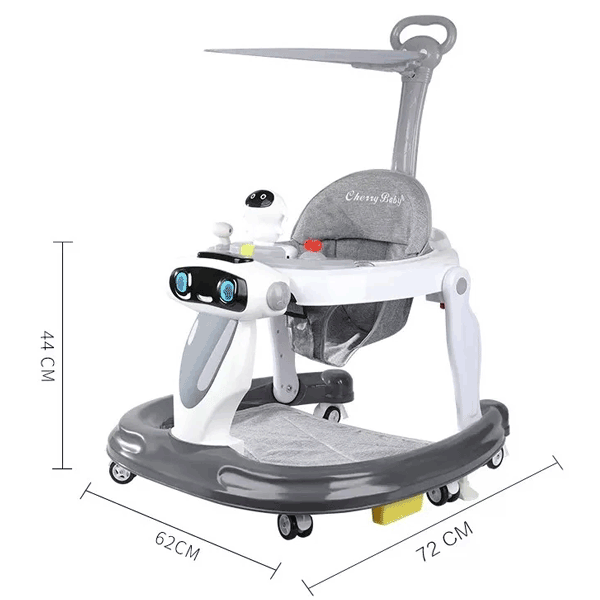 NEW STYLE 2 IN 1 BABY WALKER & ACTIVITY ROBERT STYLE