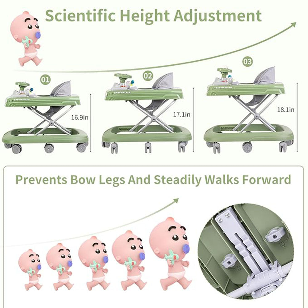 Multi-functional Car Style Baby Activity Walker