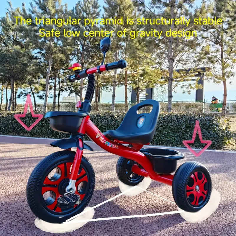 KIDS IMPORTED TRICYCLE WITH SOFT SEAT