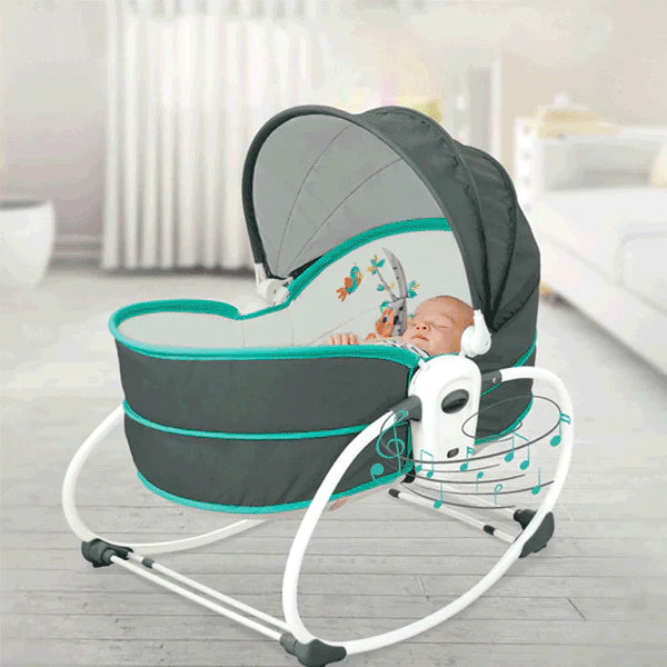 Mastela Delux 5 in 1 Bassinet & Rocker Chair