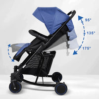 Thumbnail for 2 in 1 Baby Foldable Stroller & Rocker