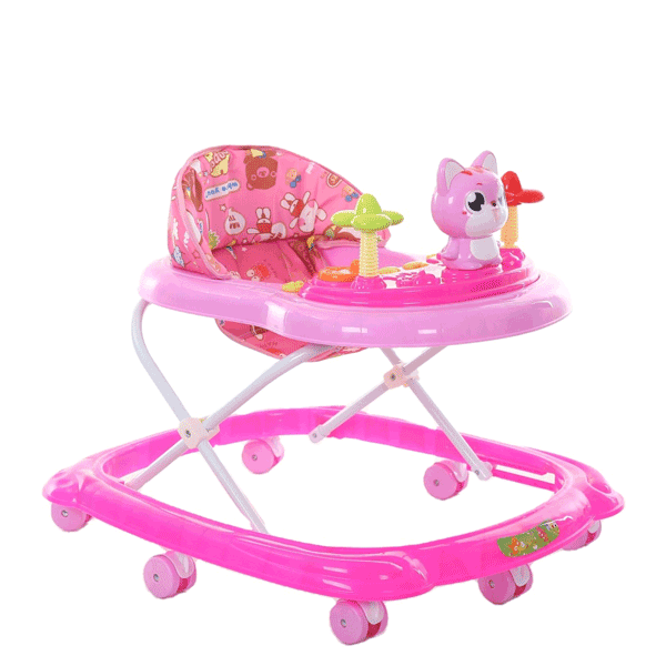 SWEET PANDA BABY MUSICAL WALKER - PINK