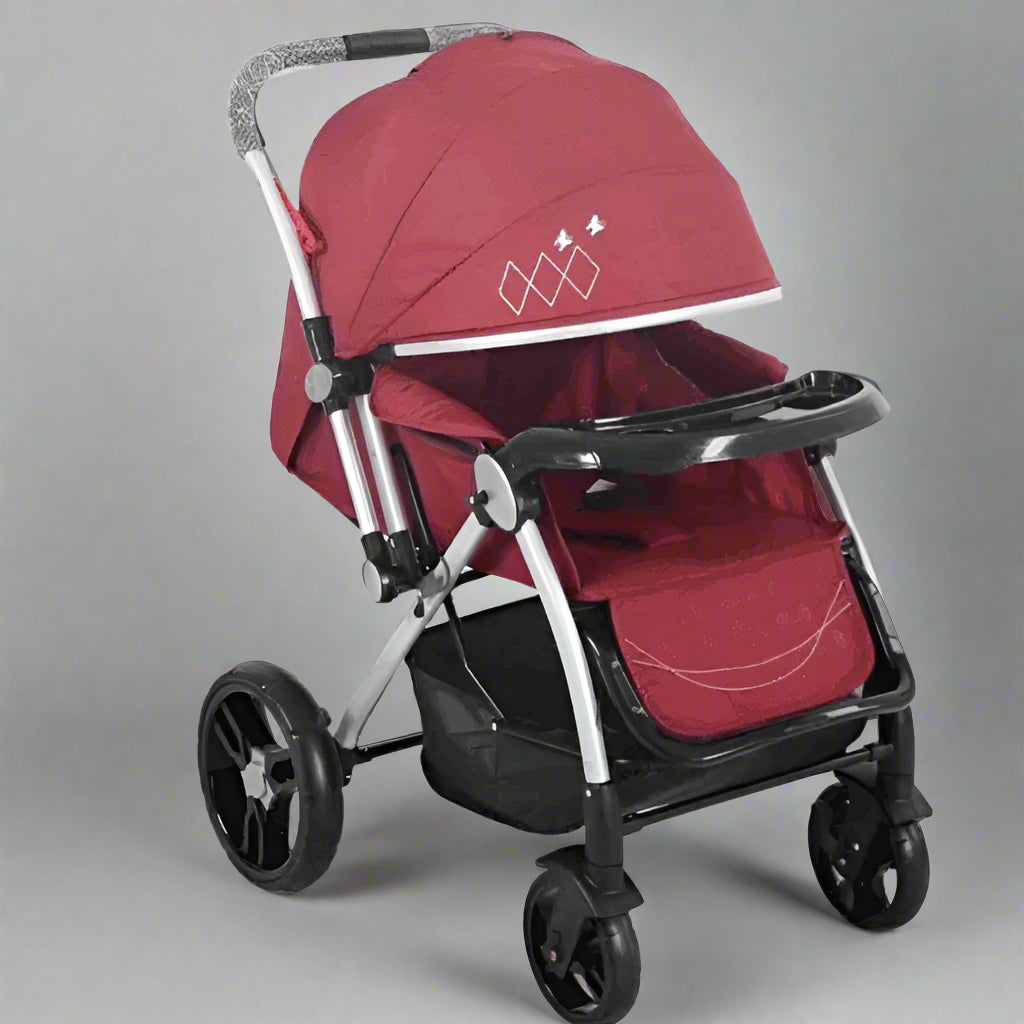 Vanbloom Baby Foldable Stroller Big & Smooth Wheels