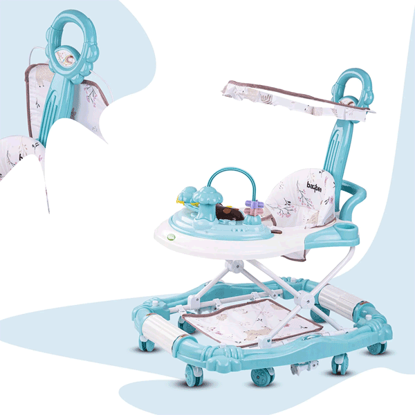 MULTIFUNCTION BABY WAKER PUSH ANTI ROLLOVER WALKER 3-IN-1