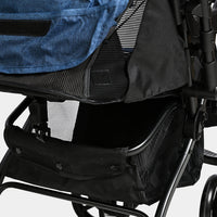 Thumbnail for INFANTES BABY STROLLER BLACK & BLUE
