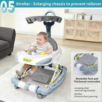 Thumbnail for 3 in 1 Multi-Functional Cute Baby Walker & Rocker