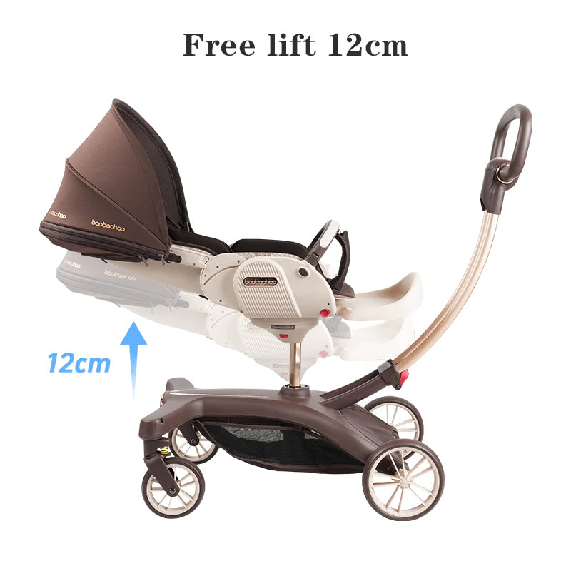 Baobaohao 3 in 1 Luxury Baby Stroller