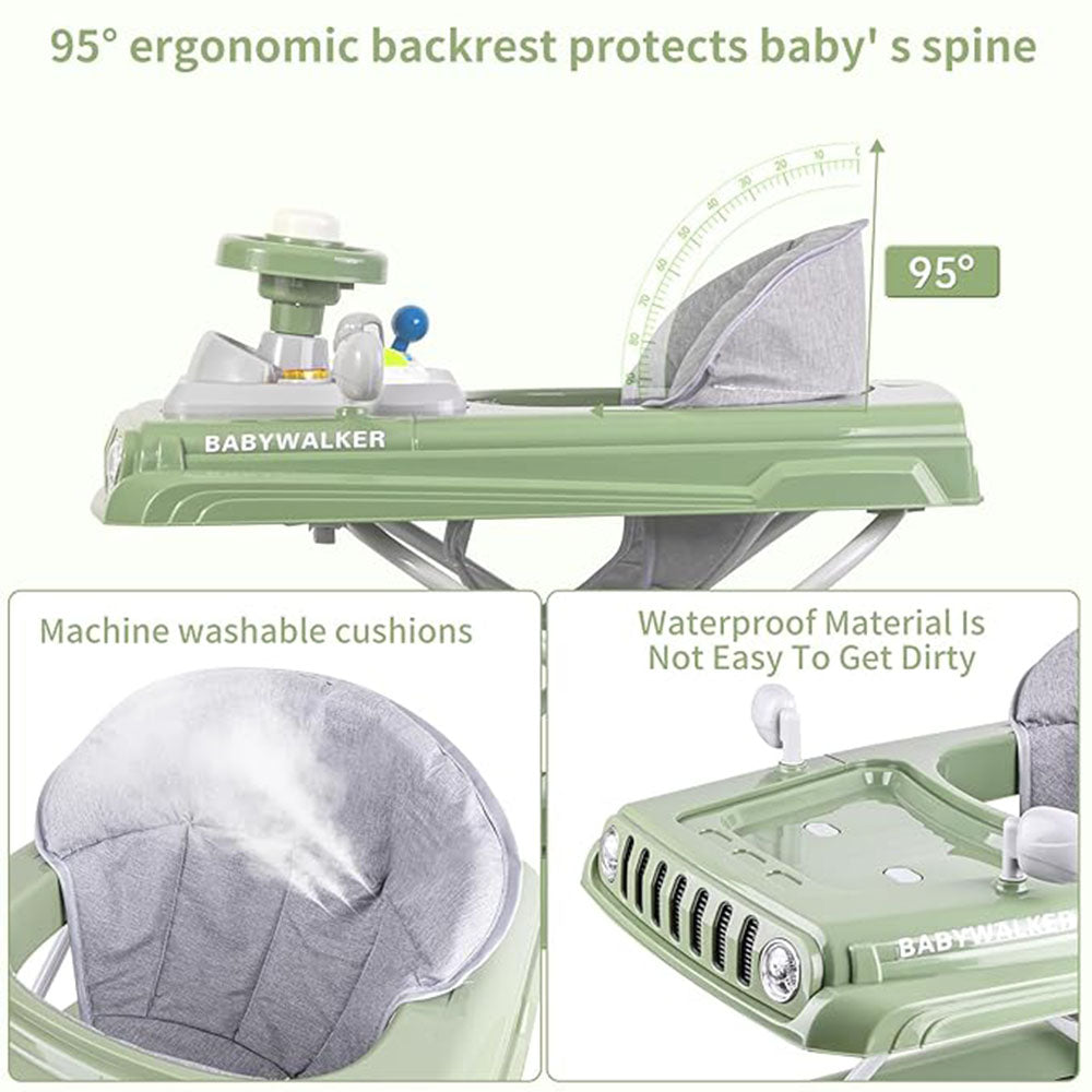 Multi-functional Car Style Baby Activity Walker