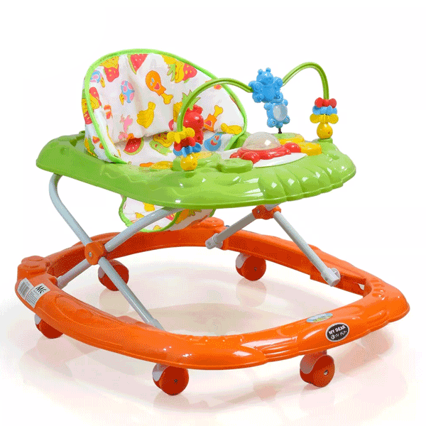 MUSICAL BABY WALKER WITH REMOVABLE TRAY