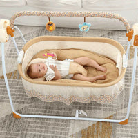 Thumbnail for Baby Cradle Electric Swing & Bed With Remote