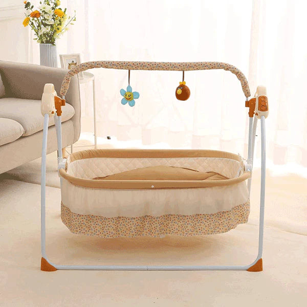 Baby Cradle Electric Swing & Bed With Remote