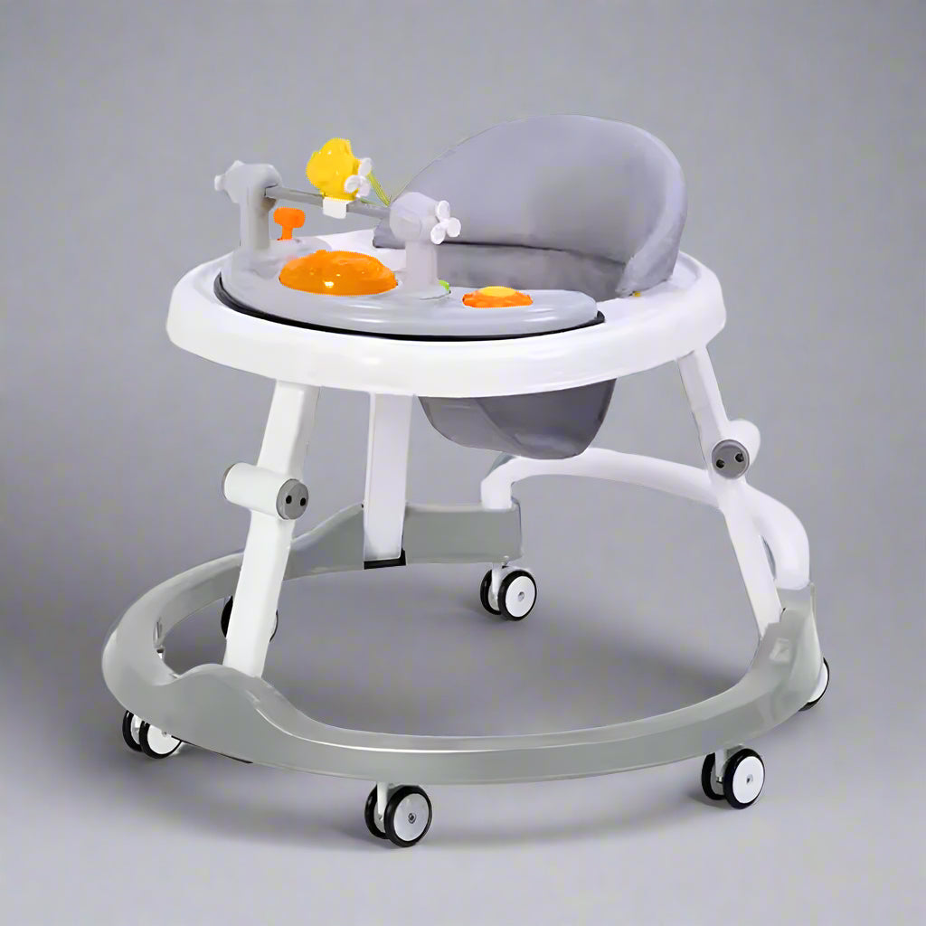 Baby Walker Lightweight Folding Seat Adjustable With Musical Toys