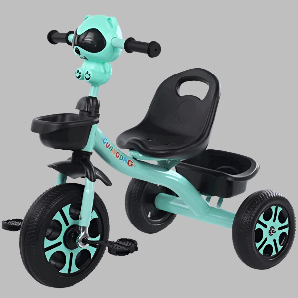 KIDS IMPORTED TRICYCLE WITH BUCKET & WATER BOTTLE