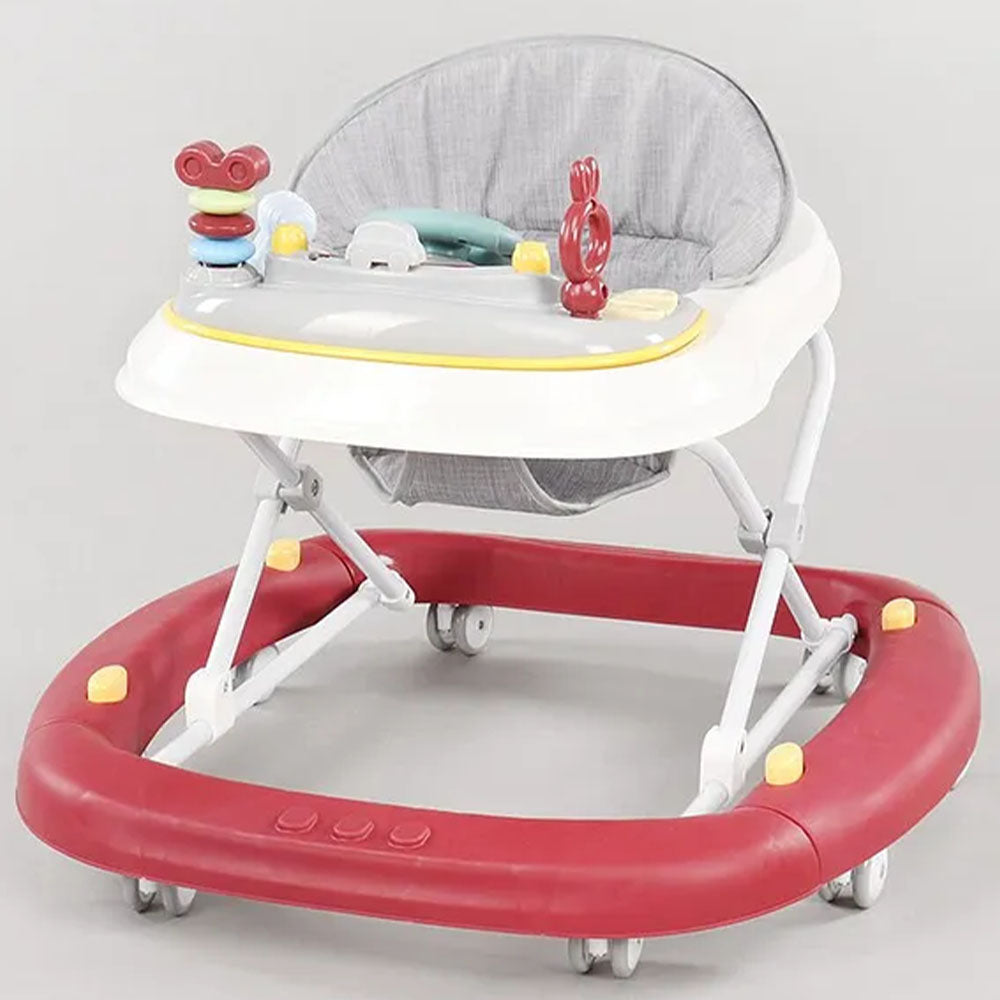 2 in 1 Baby Walker in Fiber Base With Swing