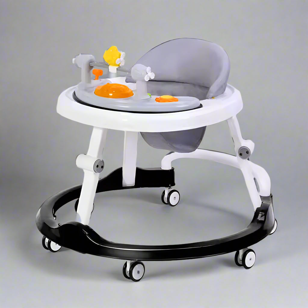 Baby Walker Lightweight Folding Seat Adjustable With Musical Toys